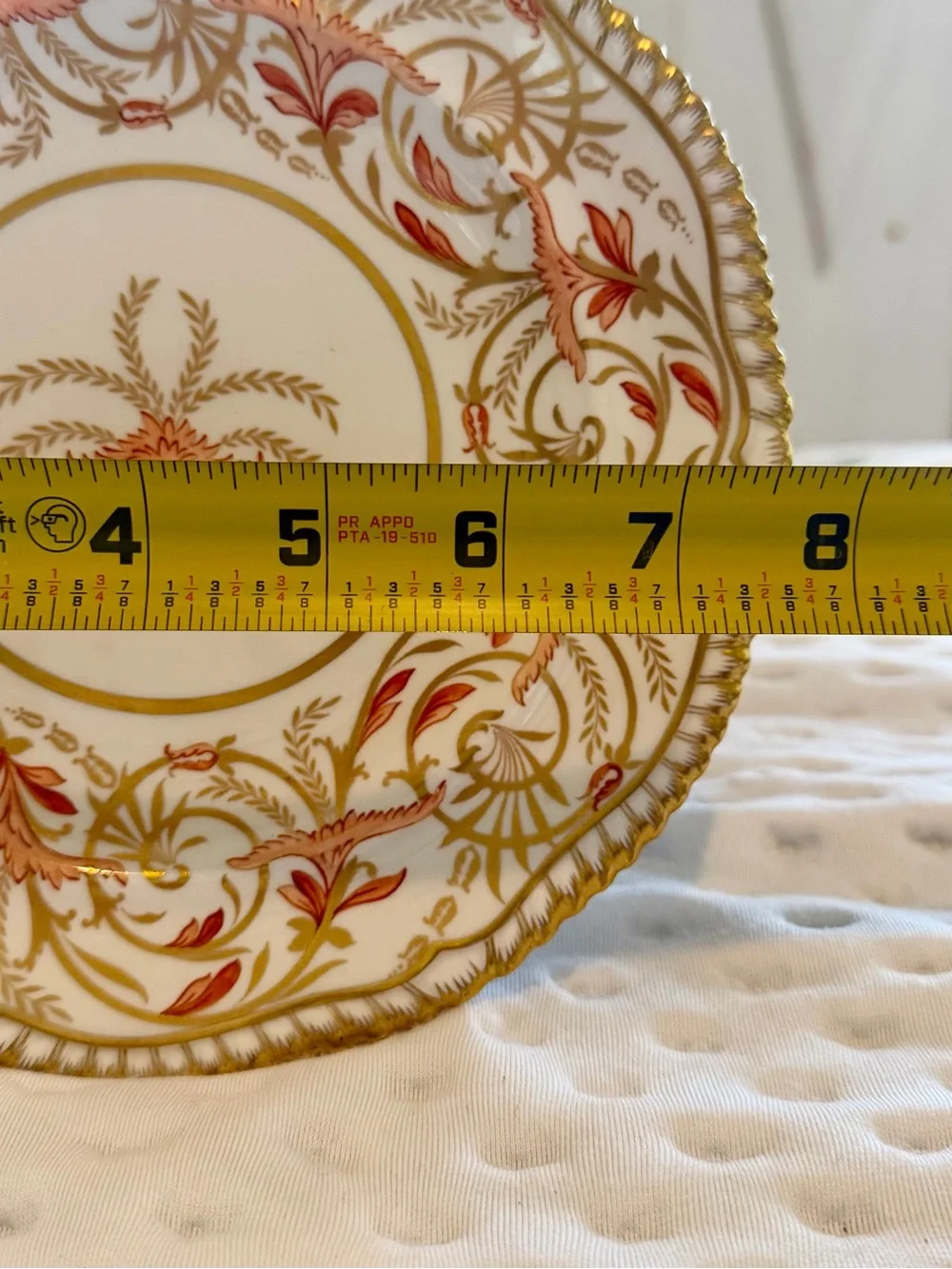 Vintage Spode Regency salad plate, bone china!